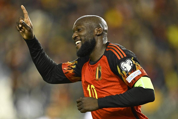 Romelu Lukaku a marqué quatre buts en un seul match lors des éliminatoires de la Coupe d'Europe